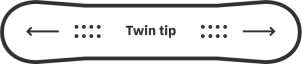 twin tip